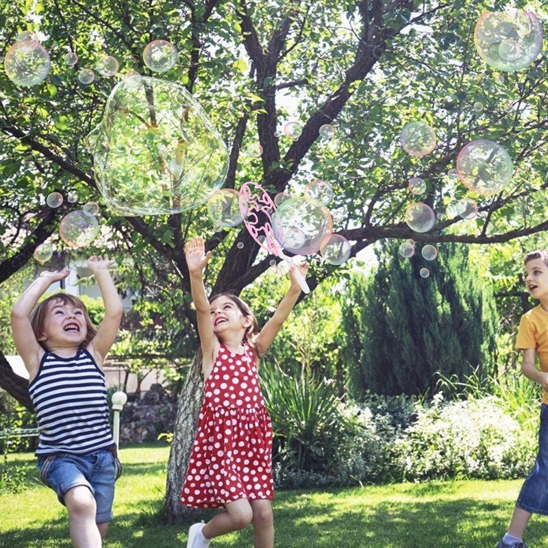 26Pcs Bubble Wand Set Bubble Stick Bubble Maker Toy Outdoor Activity Funny Toys