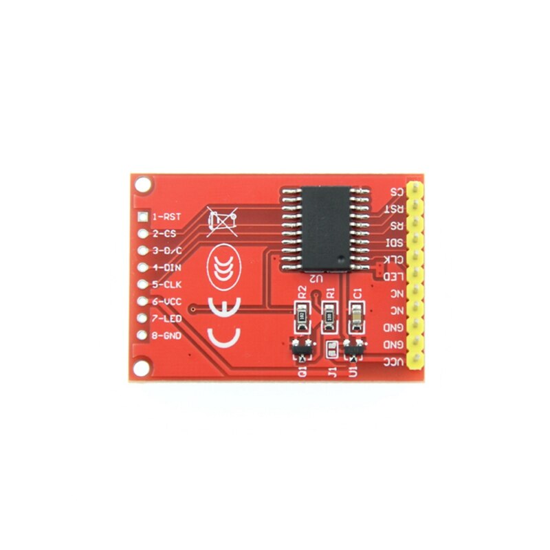 Módulo de pantalla LCD TFT de 1,44 pulgadas, módulo de pantalla LCD, controlador de serie de 4 IO, resolución TFT de 128X128 para Arduino