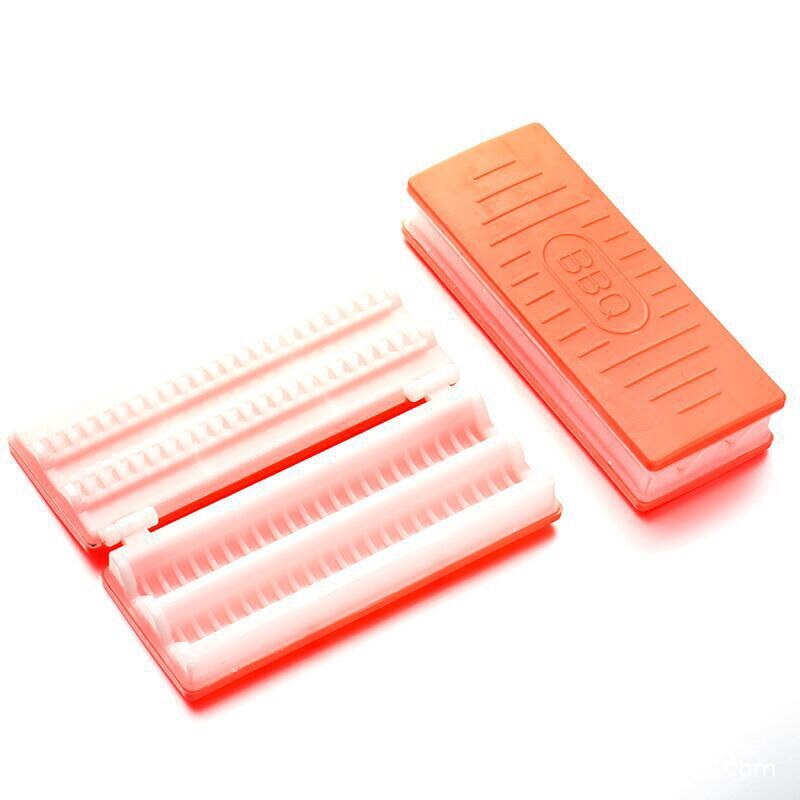 Yomdid 1pc fødevarekvalitet pp grillspyd maskine dobbeltrækket kebabspyd slid kød grøntsagssnor værktøj køkkenting bbq