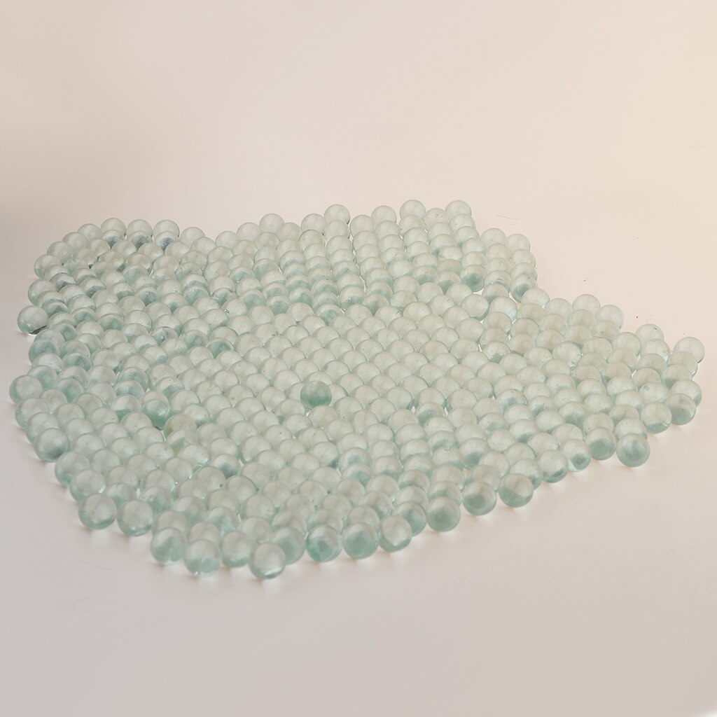 350 Uds. De canicas de vidrio transparente de 10mm para niños, jarrón de peces de juguete