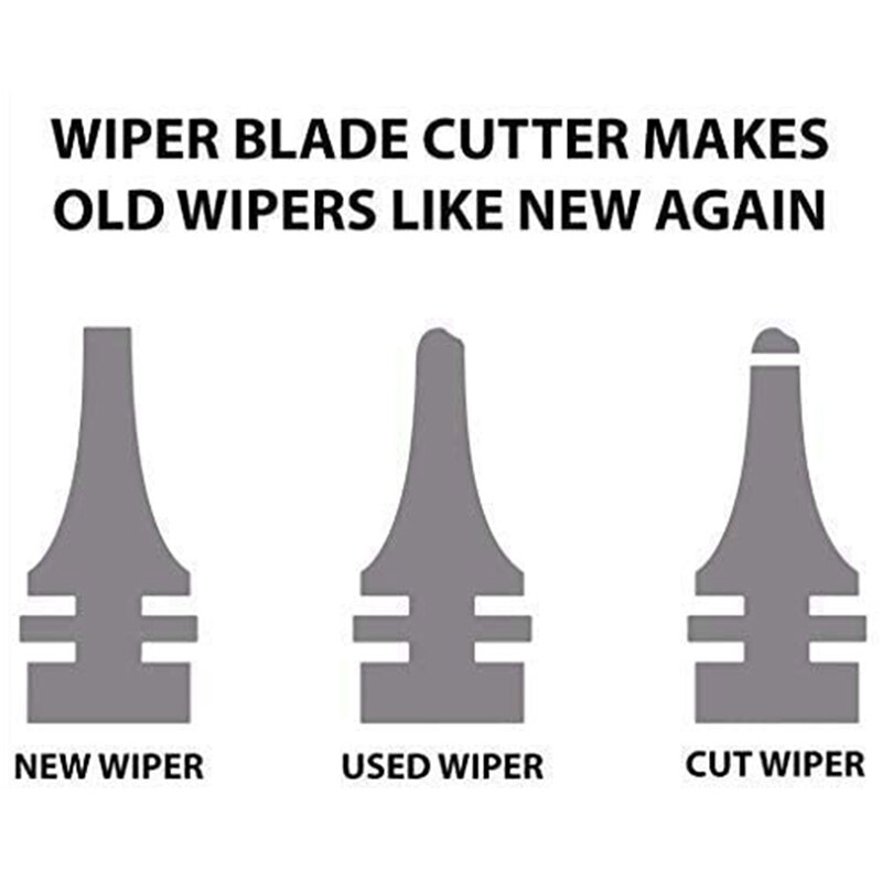 Car Wiper Repair Tool Windsn Wiper Blade Cutter Windshield Wiper Repair Tool Windsn Blade Cleaner Restorer