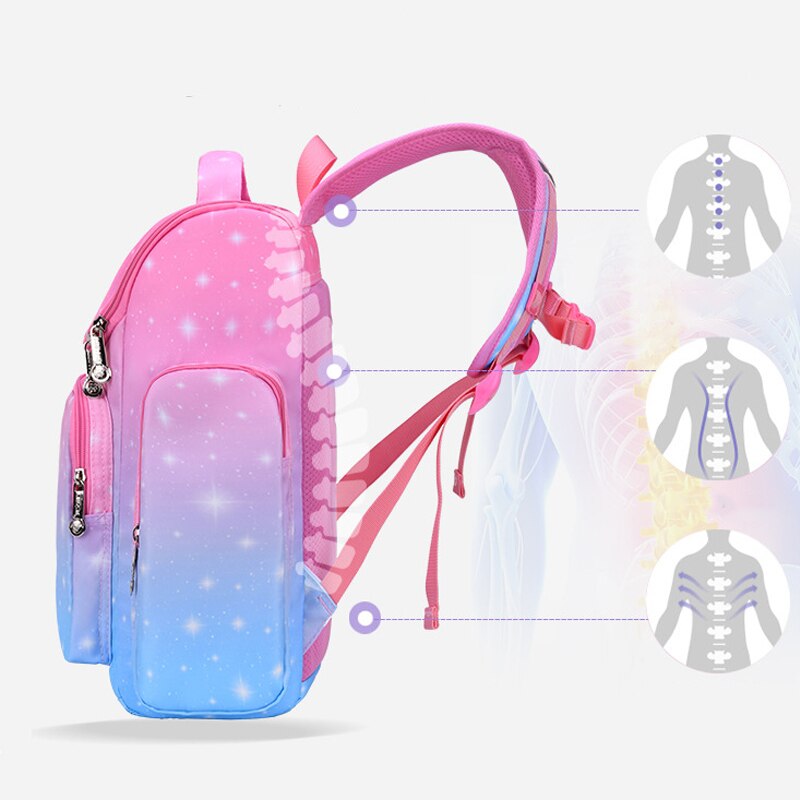 Schooltassen Voor Meisjes Rugzakken School Sweet Mooie Boek Tas Waterdichte Rugzak Meisje Prinses Mochila Infantil Grade 1-5