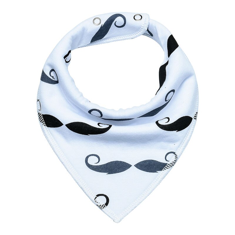 Baby Bandana Kwijlen Slabbetjes Door Daulia, Unisex 1-Pack Absorberende Biologisch Katoen, leuke Baby Voor Jongens & Meisjes: KD0084