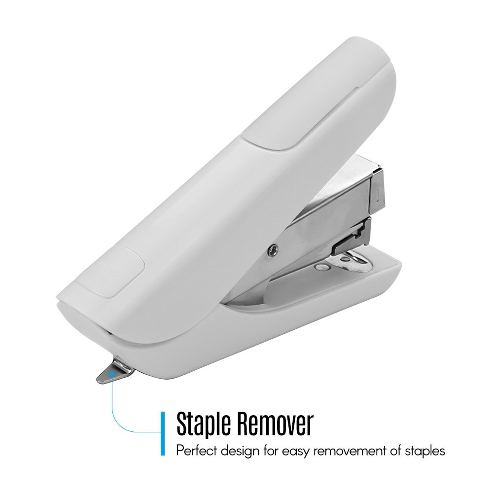 School Office Supplies Power Saving Desk Stapler Spring Powered Stapler 40 Sheet Capacity for Home Executive
