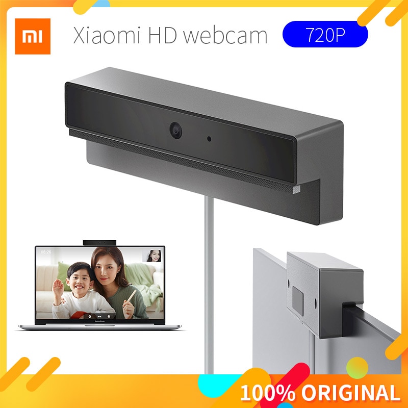 Xiaomi Webcamera PC Smart Mini Camera WebCamera HD Auto-Focus 720P USB 2.0 For Laptop Windows 10 Online Teaching Conference Work