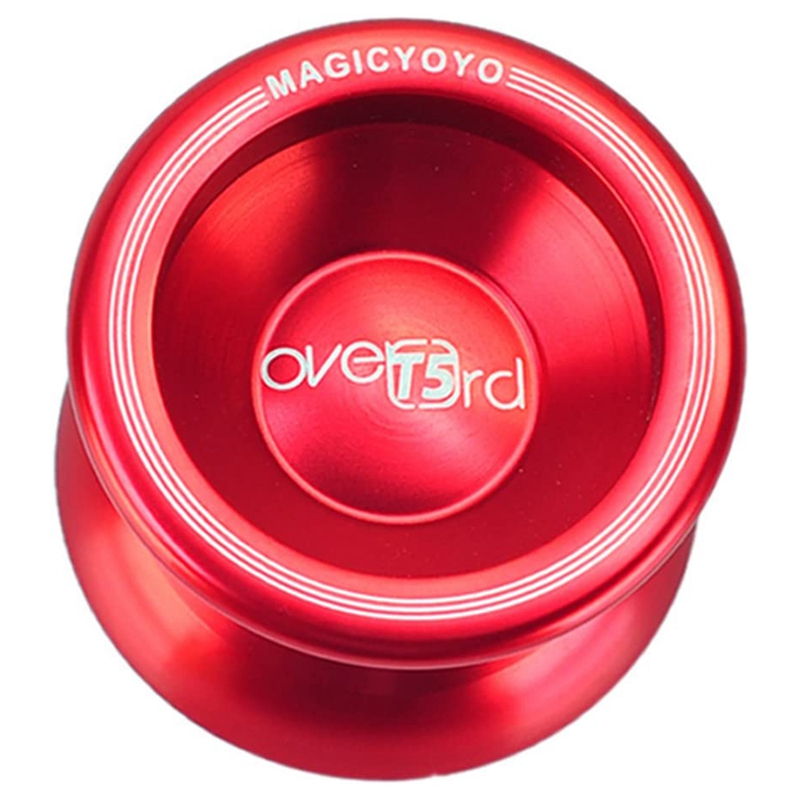 Magicyoyo, nicht reagierendes jojo,  t5 overlord aluminium-jojos, jojo-bälle mit 5 schnüren, handschuhe mit jojo-tasche