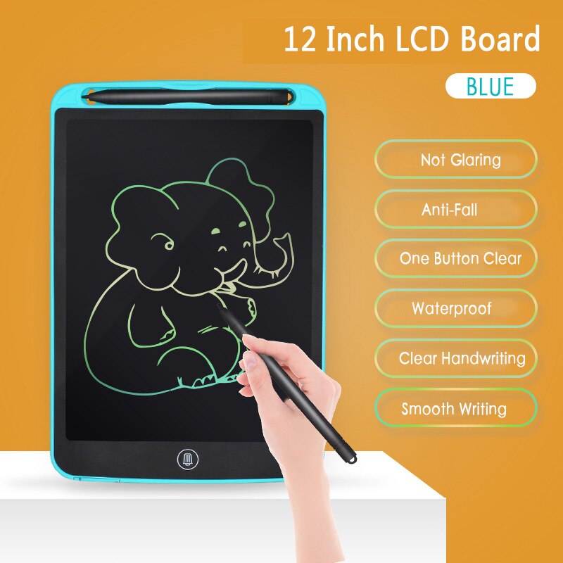 Sunany disegno di scrittura lcd elettronica Bambini tablet a Cristalli liquidi Tablet Tabellone Per Scrittura Tavolo Da Disegno Elettronico Resistenti Alle Radiazioni di Trasporto: 07