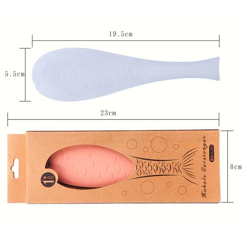 Cute Fish Shape Pet Dog Cat Hair Comb Grooming Brush Kitten Tongue Comb Massage Puppy Simulation Licking Comb