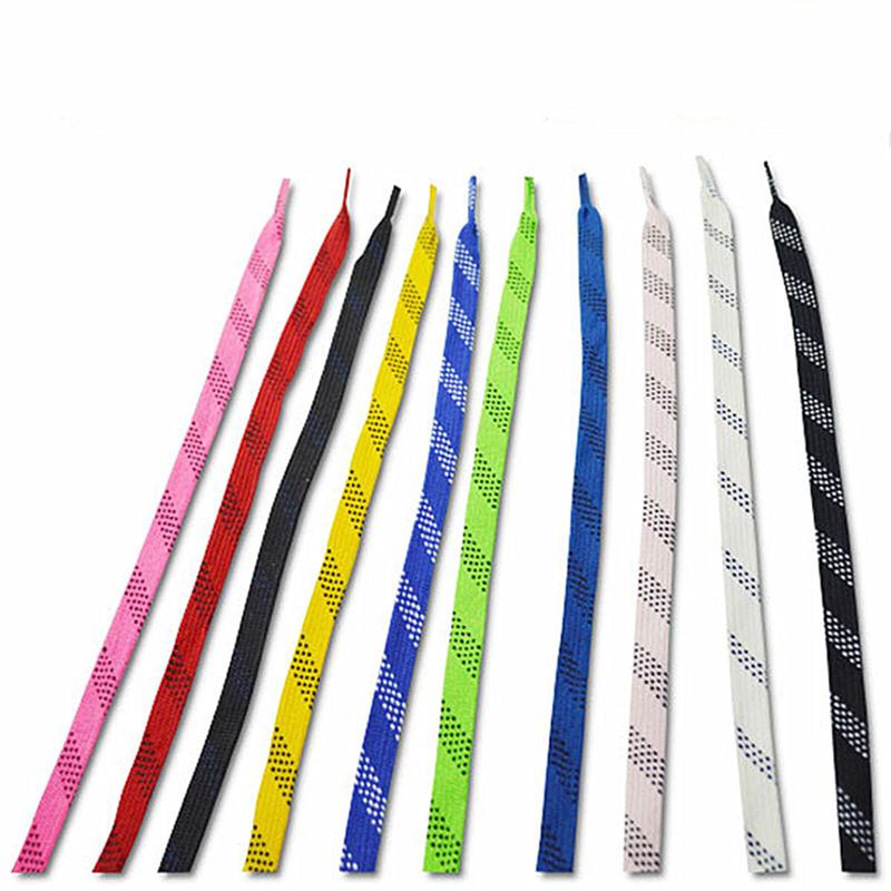 Cordones para patines profesionales de Hockey sobre hielo, cordones encerados para zapatos anticongelantes y antiroturas, para deportes, esquí y Hockey, 1 par