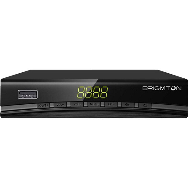 TDT Tuner BRIGMTON BTDT2-918 Full HD USB HDMI noir