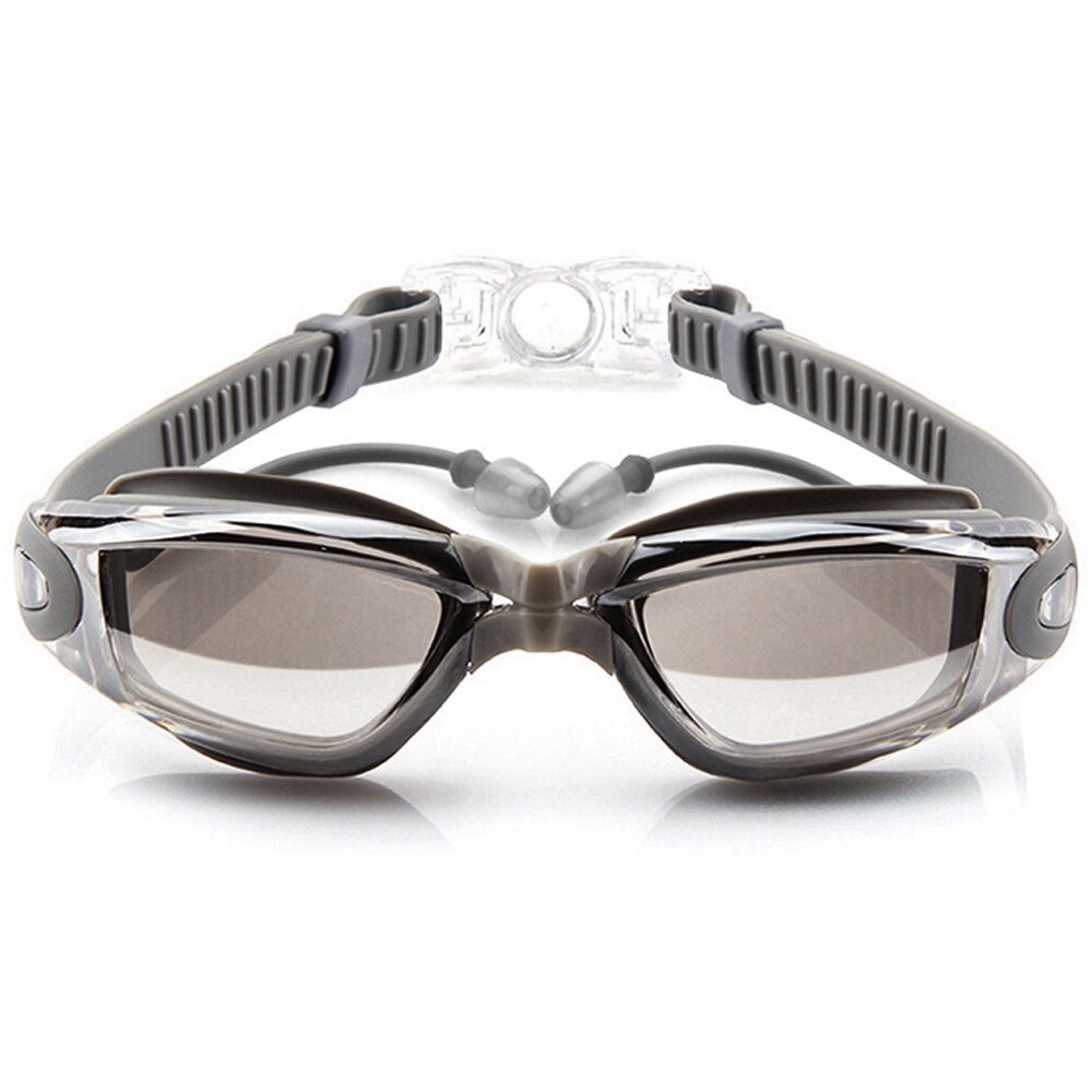 Zwembril Zwembril Veiligheidsbril Geen Lekkende Anti Fog Uv Bescherming Zwembril Met In-Mold Oordopjes