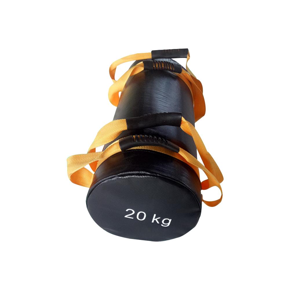 Strength training bag 5/10/15/20/25/30KG with handle punching bag strength training fitness boxing punching bag fitness trainin: Green