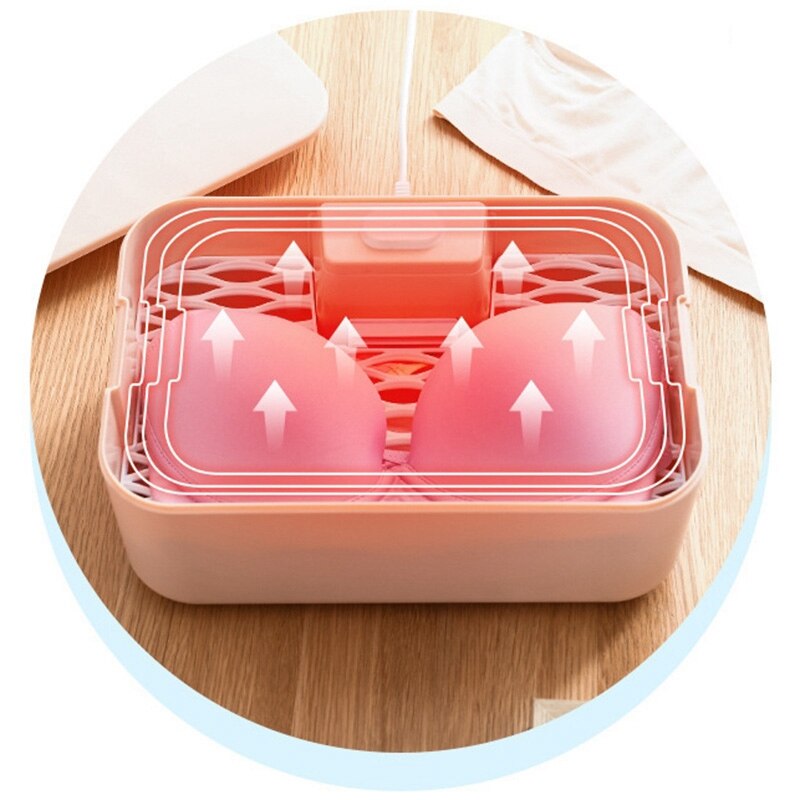 Sterilizzatore UV per uso domestico, vestiti per bambini, biancheria intima, maschere, conservazione dei vestiti asciutti disinfezione UV integrata, bianco