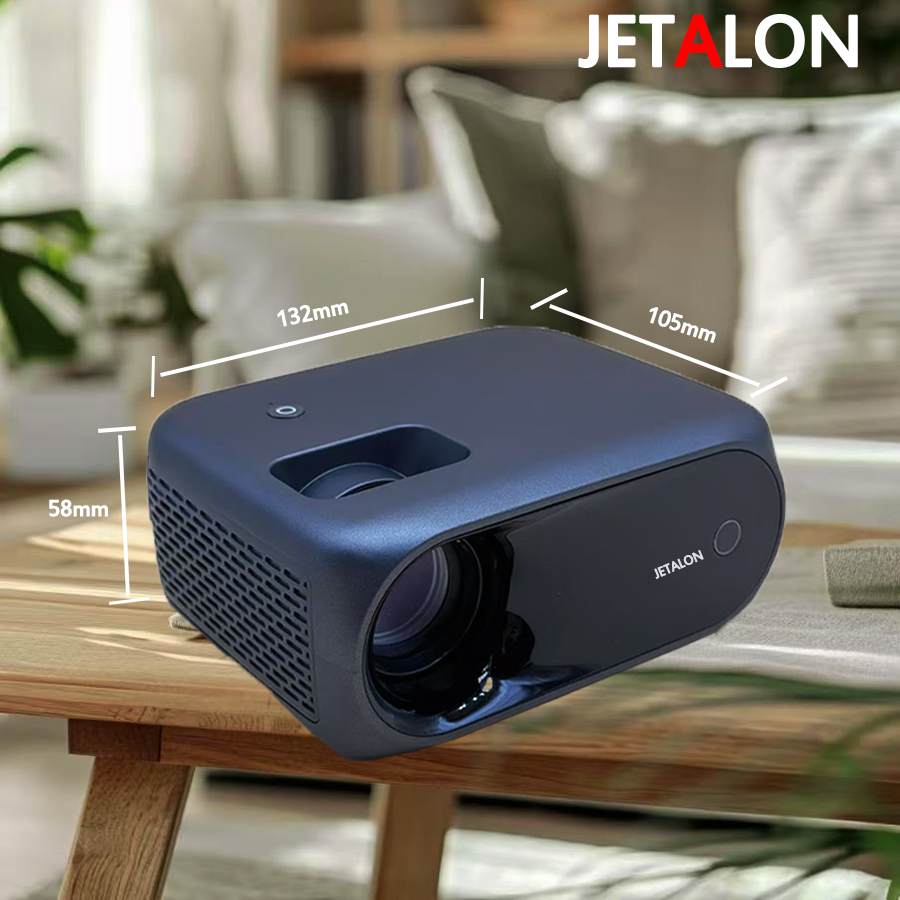 JETALON Pro Mini Proiettore LED Proiettore portatile compatibile con HDMI Supporto USB Video 1080P WiFi Bluetooth Projetor Regalo per bambini