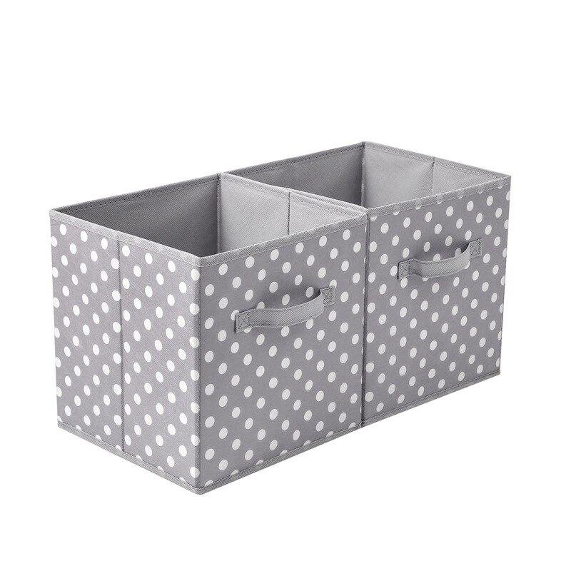 Cube Folding Fabric Storage Box Clothes Storage Bins For Toys Organizers Baskets for Nursery Office Closet Shelf