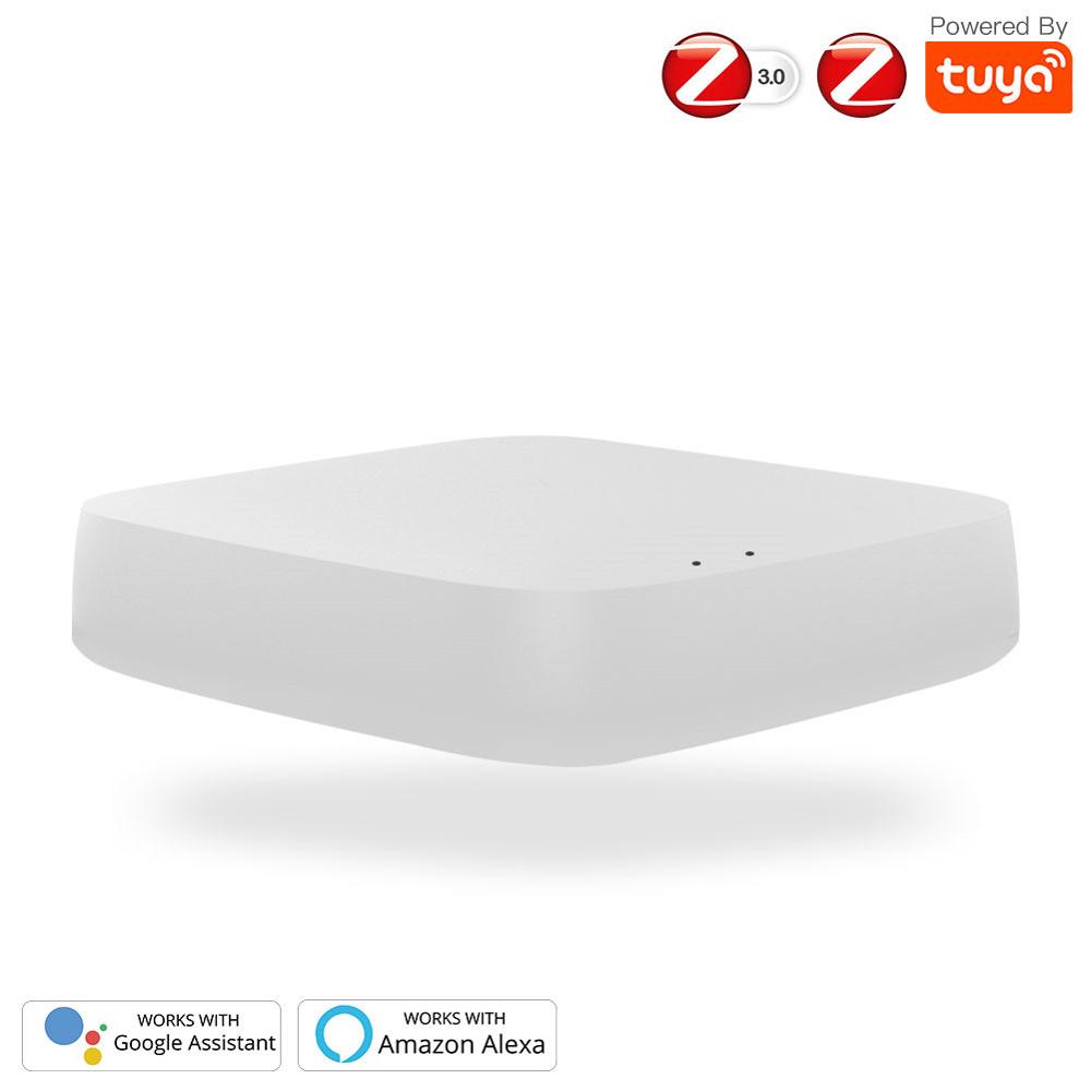 Tuya ZigBee Smart Gateway Hub Smart Home Automation ZigBee 3,0 PIR Motion Sensor Alarm Alarmanlagen Sicherheits Hause Detecteur: wireless hub