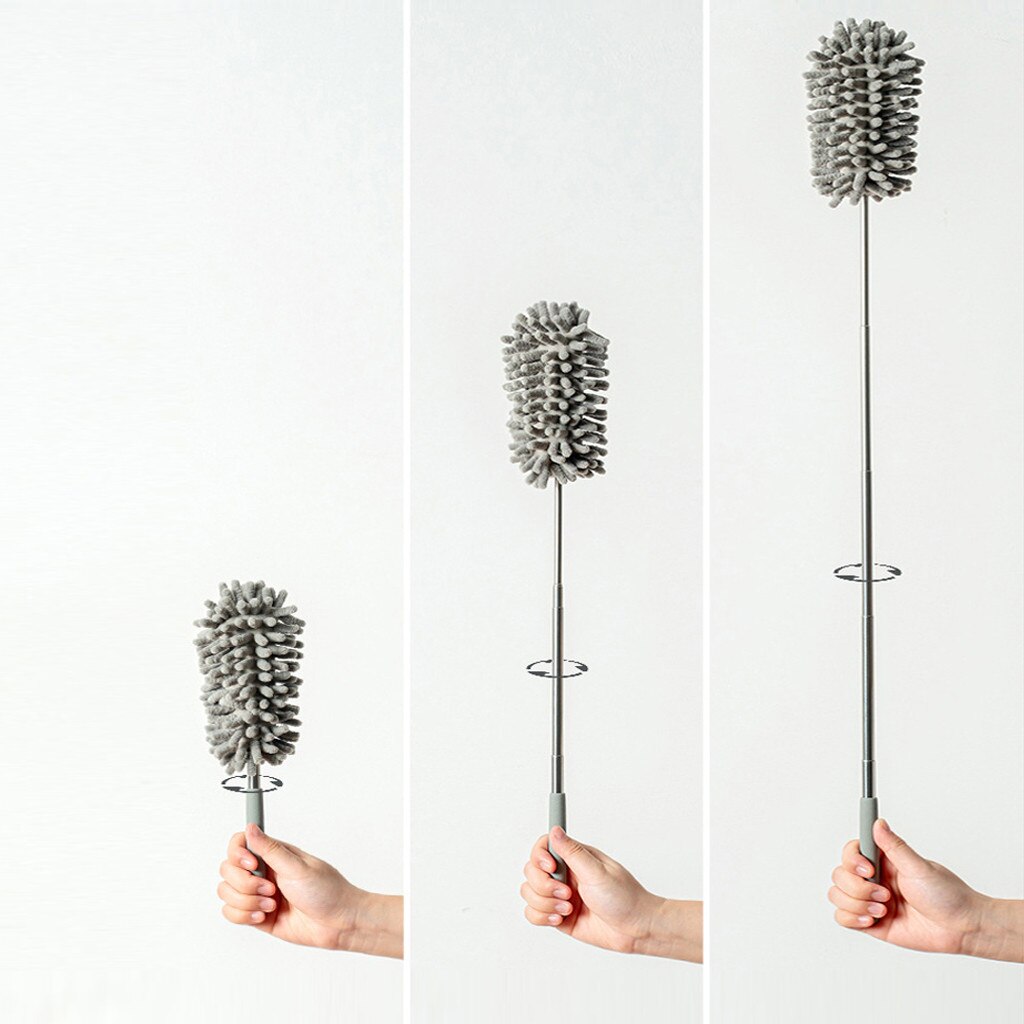 Extendable Microfiber Duster Dust Removal Home Office Car Dust Cleaner Household Desktop Cleaning Brush Duster Accessories