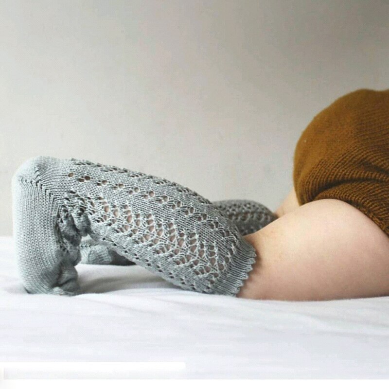 5 Kleuren Kinderen Meisje Spaanse Stijl Knie Hoge Sokken. Vintage Baby Peuter In Buis Sokken. Kid 'S Visnetten Sok Baby Socken 0-3Y