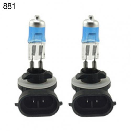 2Pcs 12V Super Bright Car Driving Front Headlight Halogen Light Bulb Fog Lamp: 881 27W