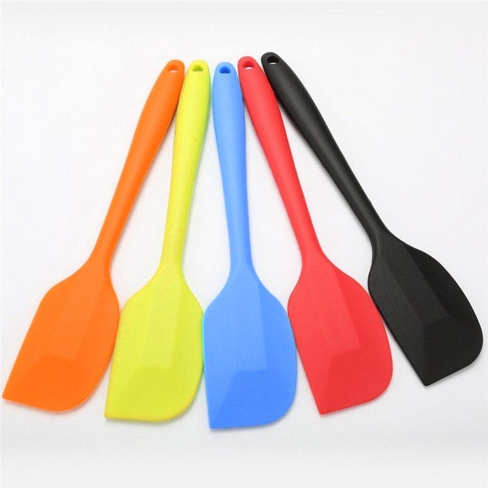 Spatules flexibles en Silicone pour gâteaux, racloir à crème, outil de cuisson