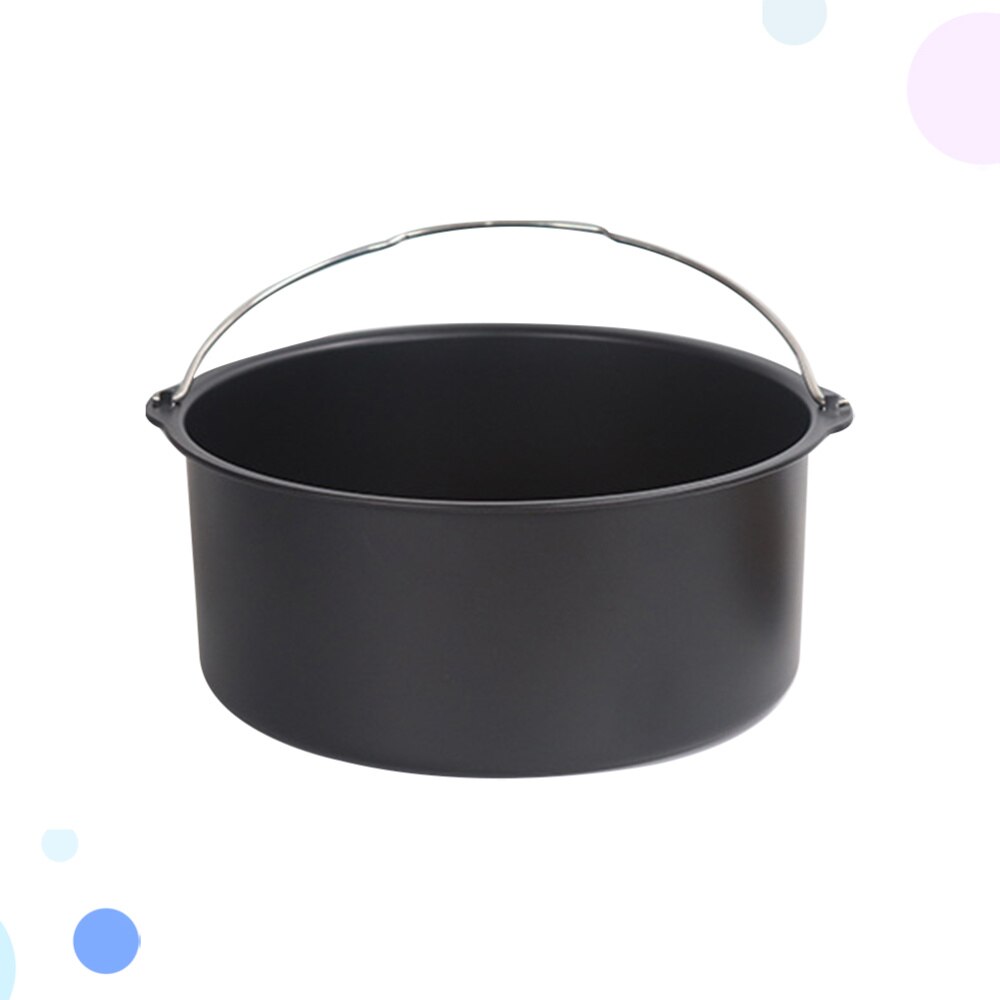 Olla para freír para el hogar, sartén, freidora para hornear y canasta, suministros de cocina, herramienta para freír para el hogar y restaurante: Default Title