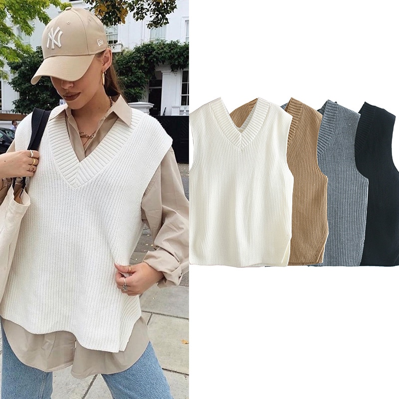 Dames Trui met v-hals | MS Mode