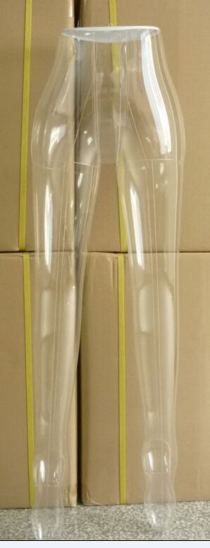 Pvc plast kvinnliga ben byxor byxor underkläder uppblåsbar skyltdocka dummy torso modell