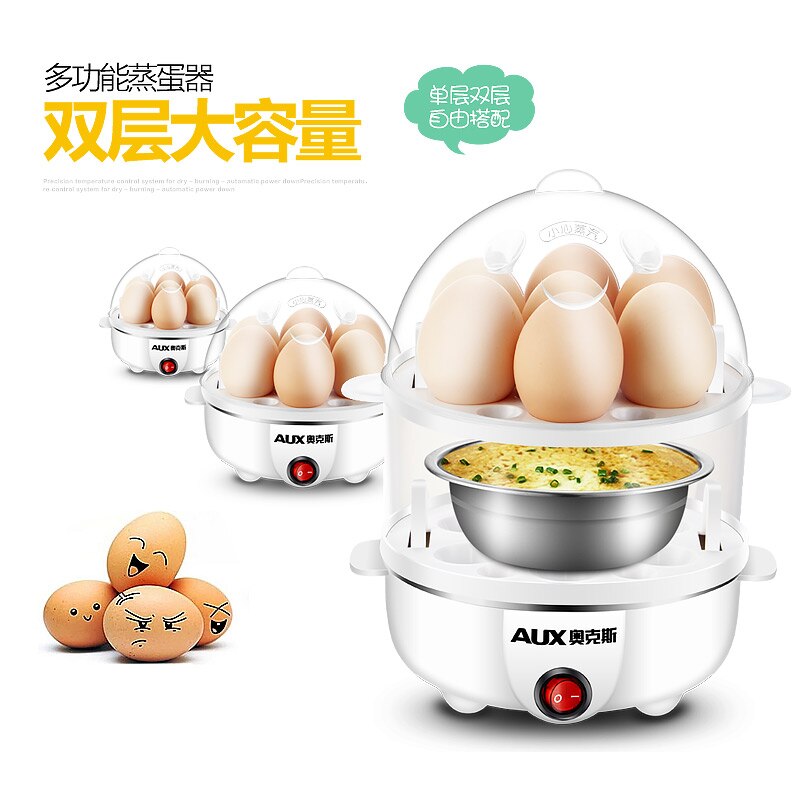 egg dampbåt kan gjøre en avtale timing koking egg mini liten hi automatiske avslåing husholdnings frokostmaskin