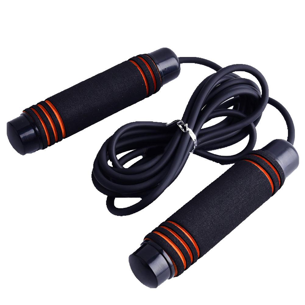 Adjustable Bodybuilding Aerobic Exercise Fitness Foam Handle Jump Skipping Rope
