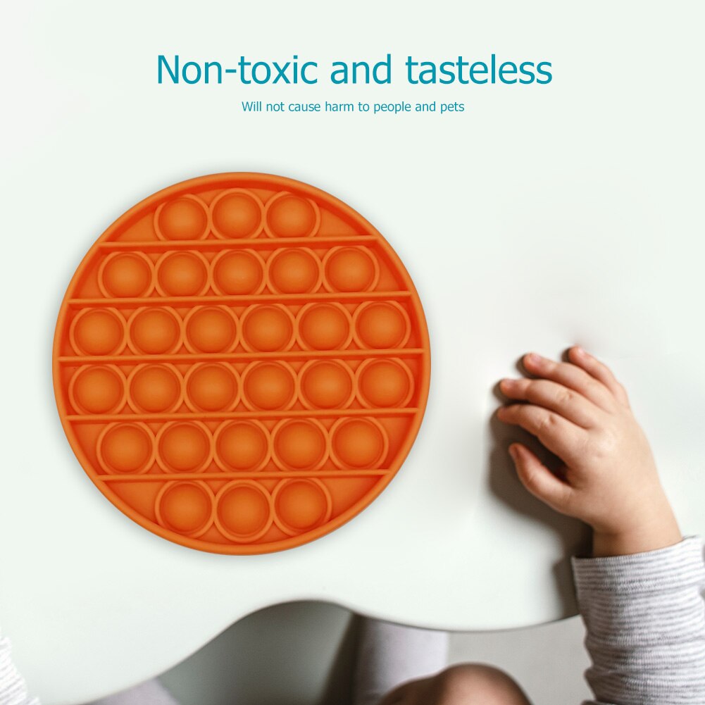 Push Pops Bubble Zintuiglijke Speelgoed Autisme Behoeften Squishy Stress Reliever Speelgoed Volwassen Kid Grappig Anti-Stress Pops Het Fidget reliver Speelgoed