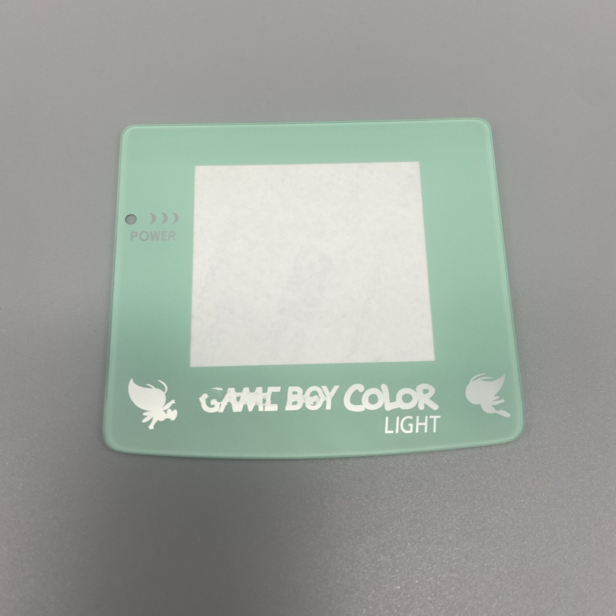 Glas objektiv spiegel für 2,2-inch hohe helligkeit Gameboy farbe GBC: 2.2 GBC Light green