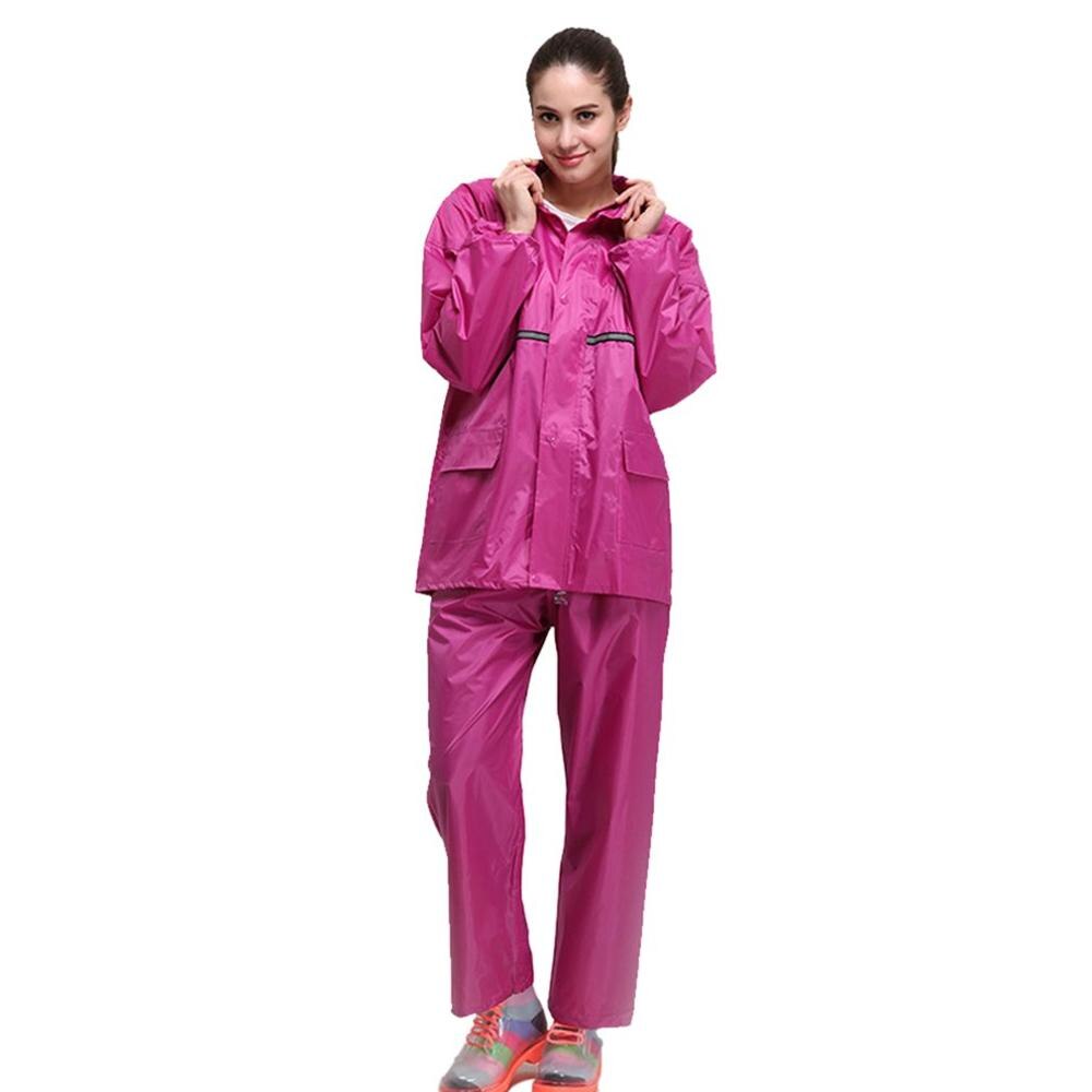 woman&man/Cycling Raincoat Rain Pants Suit Outdoor Waterproof Riding Suit Sun Poncho