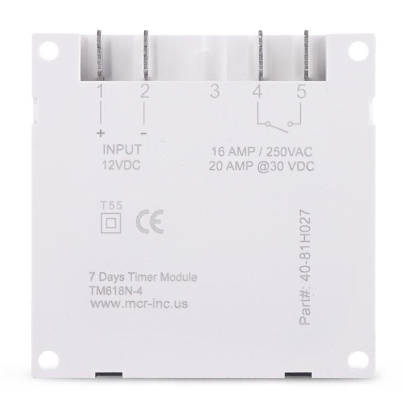 DC 12V AC LCD 7 Days Programmable Timer Switch Countdown Time Time Relay Control