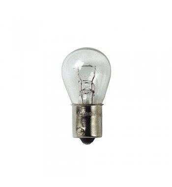 LAMPARA P21W 1 FILAMENTO BLANCO 24V 21W BA15S HOMOLOGACION E (CAJA 10 UNIDADES)