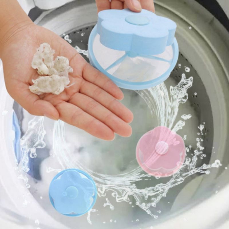 Herbruikbare Wasmachine Zwevende Pluisjes Mesh Val Tas Haar Catcher Filter Netto Huishoudelijke Tool