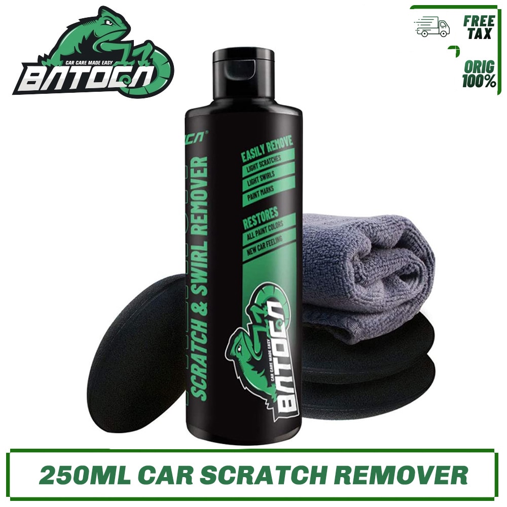 Batoca 250ml ridsefjerner bilkarosseripleje reparation polering ultimativ ridse- og hvirvelfjerner sammensat slibevoks