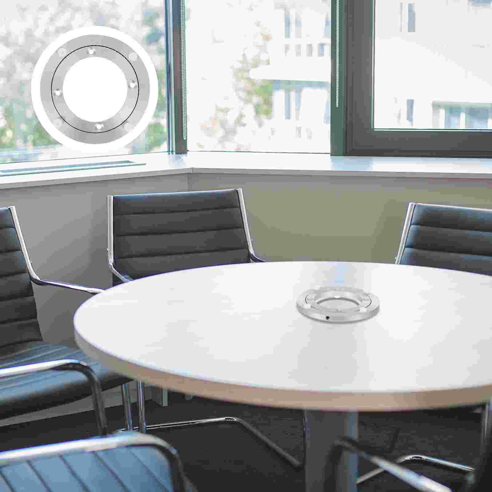 Aluminum Alloy Rotating Turntable Bearing Swivel Plate Practical Turntable Plate: Default Title