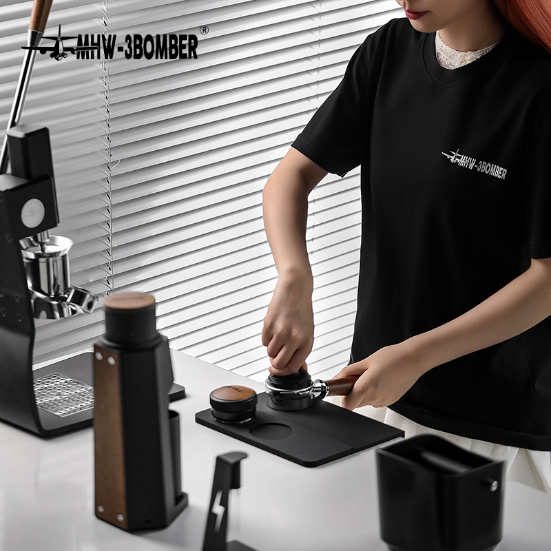 MHW-3BOMBER Espresso Aanstampen Mat Koffie Sabotage Station Siliconen Food Grade Pad Professionele Cafe Bar Thuis Keuken Accessoires