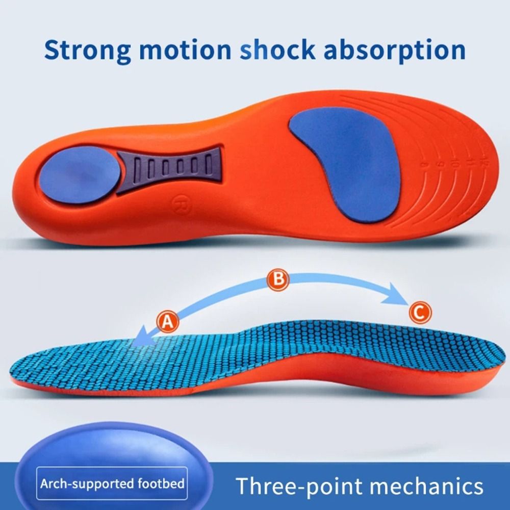 Sport Ademend Kussen voor Voeten Man Vrouwen Schoenen Massage Voetkussen Steunzool Inlegzolen Boog Orthopedische Binnenzool Antislip