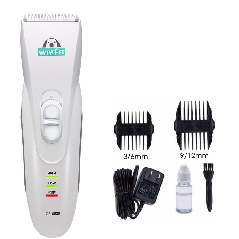 CP-6800 recortadores eléctricos de pelo para perros, herramienta de aseo , afeitadoras recargables para gatos, cortadores de pelo para perros: Standard