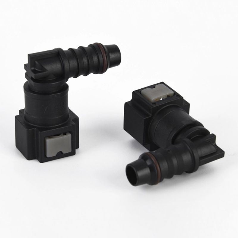 Fuel Line Quick Release Sluit Connector Motorfiets Slang Koppeling ID6 Vrouwelijke 7.89Mm Elleboog Brandstofleiding Snelkoppeling