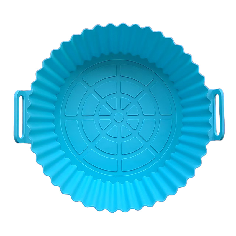 Air Fryer Silicone Liners Air Fryer Silicone Pot Reusable Silicone Air Fryer Liners Food Safe Non Stick Air Fryer Basket Accesso: MULTI