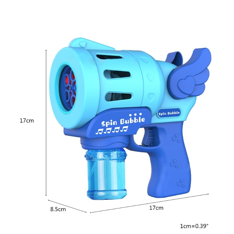 Rook Bubble Machine Blower Bubble Gezonde Rook Bubble Speelgoed Met Verlichting K1KC