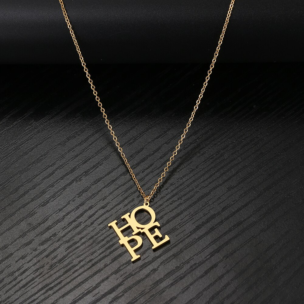 Eerste Charme Ketting voor Vrouwen, Goud Schelp Letter Kettingen Schelp