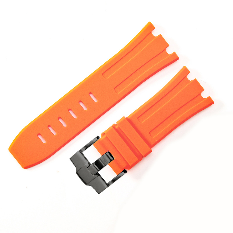 28 mm 30 mm wasserdichtes Silikon-Uhrenarmband für AP königlich Eiche Off-Shore 15710 1570 Gummi-Armbinde