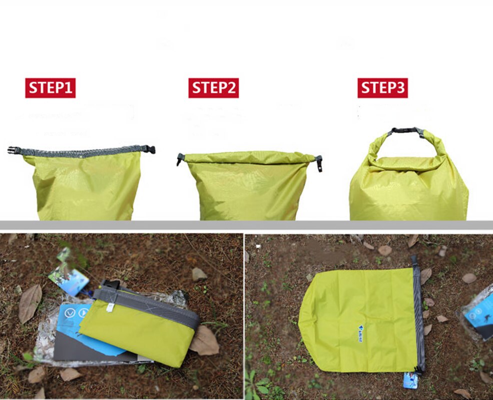 70L Waterproof Dry Bag Pack Sack Swimming Rafting Kayaking River Trekking Floating Sailing Canoing Boating Water Resistance