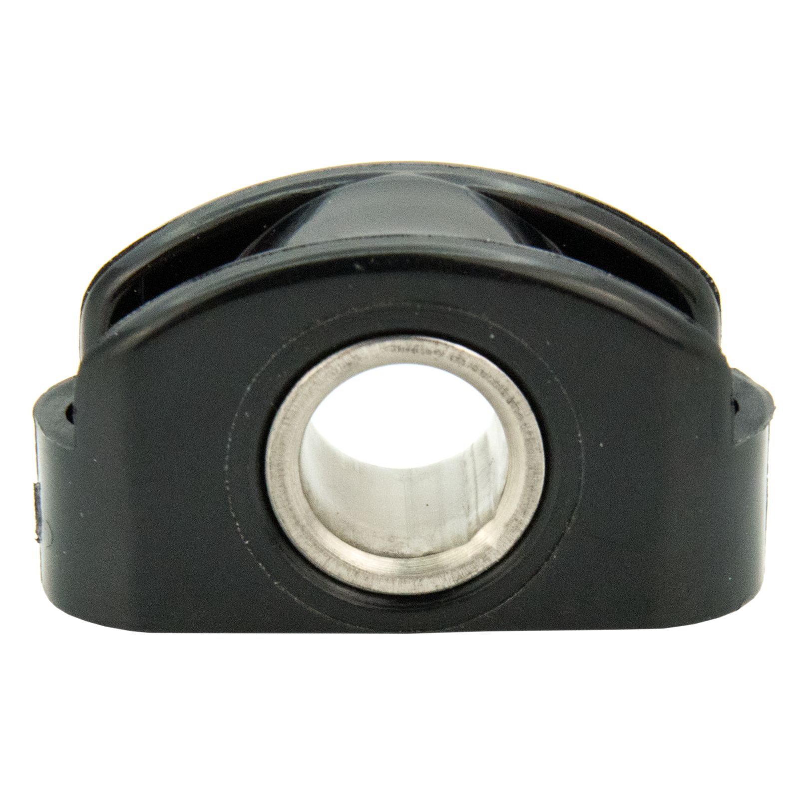 Carenado de barco marino, Diana de Nylon negro, 12mm, 1/2 ", inserto de acero inoxidable