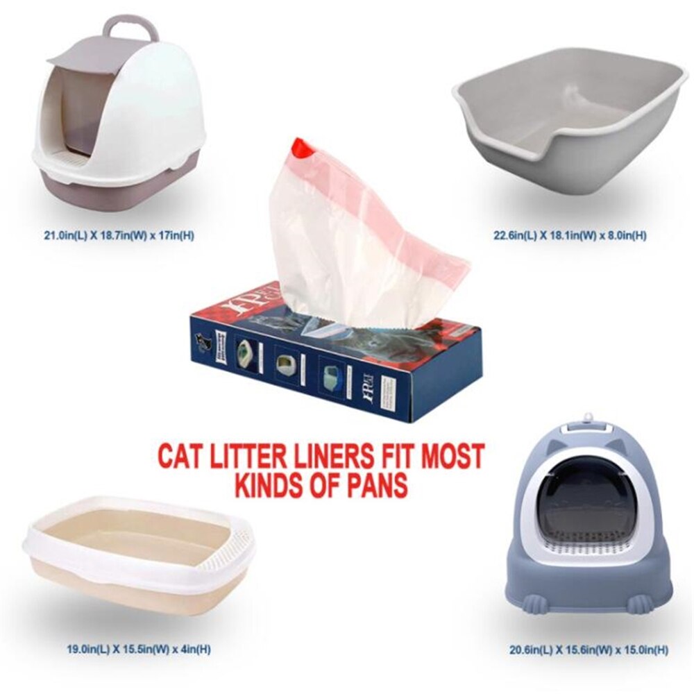 Sac de merde pour chien de compagnie chat litière sac à ordures doublé sac de merde portable sac de merde pour chat sac à ordures pour animaux de compagnie chien chat produits de nettoyage