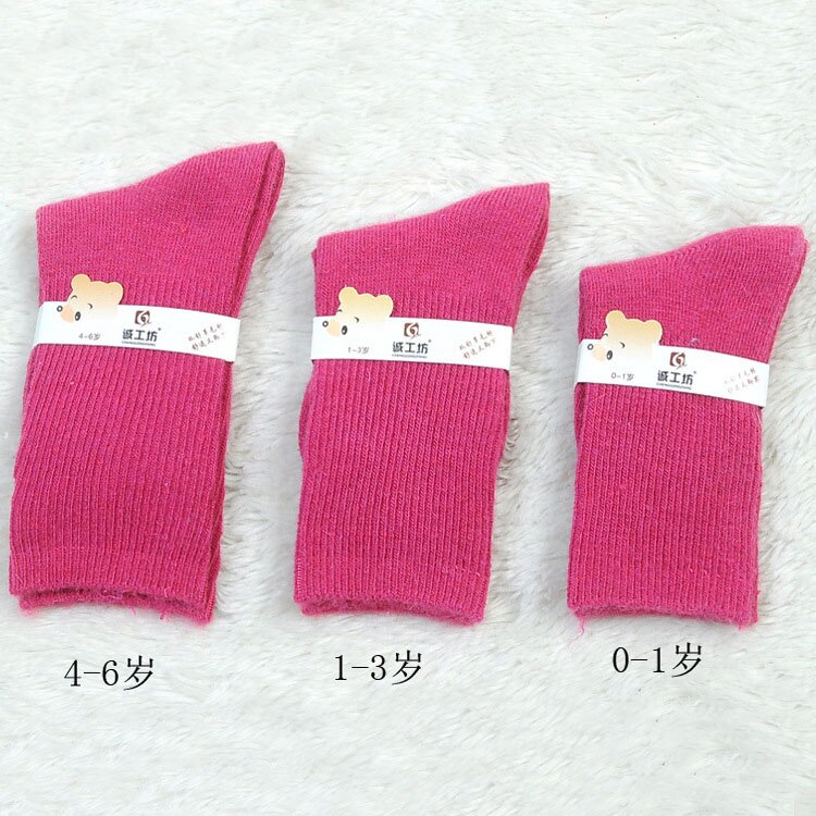 0-24 m kids Wol Warmkeeping Sokken Meisje Jongen Kinderen Sok Kinderen Korte Sokken voor unisex baby wol kind sox