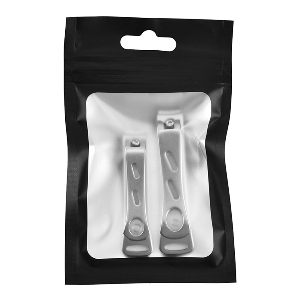 2 Pcs Nail Clipper Carbon Steel Manicure Cutters Tools Nail Scissors